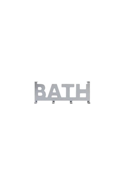 SOHO Cuier din inox cu 4 agatatori pentru dulapuri sau usi, model Bath