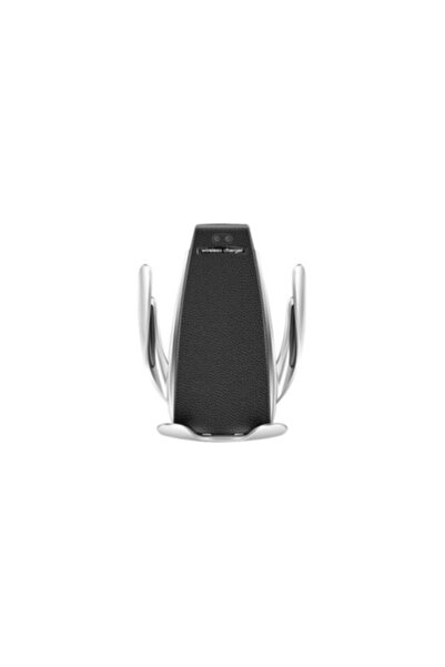 SOHO Suport auto pentru smartphone cu încărcare wireless și senzor inteligent S5, USB la tip C, argintiu