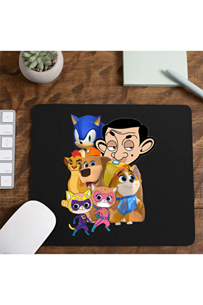 OEM Mousepad Pupstruction Sonic Puppies Constructors Mr Bean Super Cats Guard Feline Kion