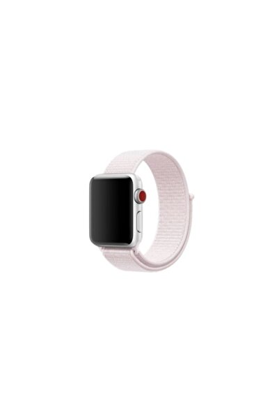 SOHO Curea pentru Apple Watch, 38-40mm, din textil, Roz-Pal