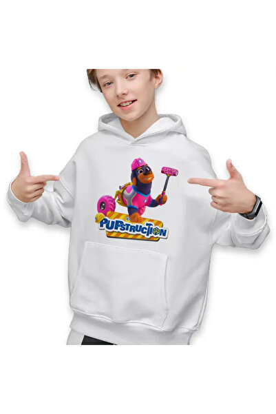 OEM Hanorac Copii Baieti Pupstruction Roxy Catelusi Constructori