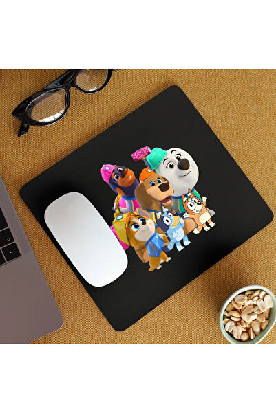 OEM Mousepad Pupstruction Bluey Puppies Bingo Blue