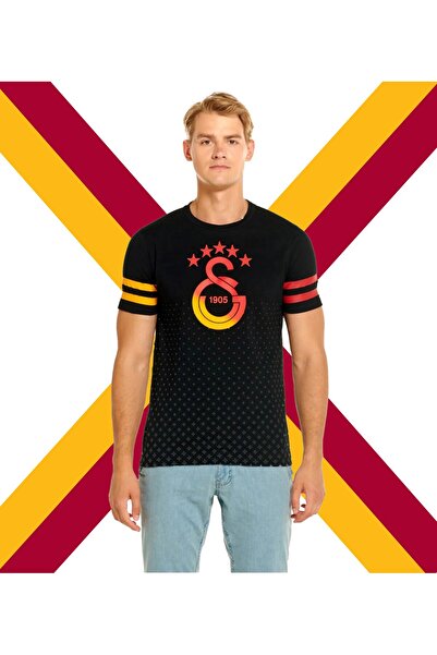 Galatasaray Licensed Emblem 5-Star T-Shirt