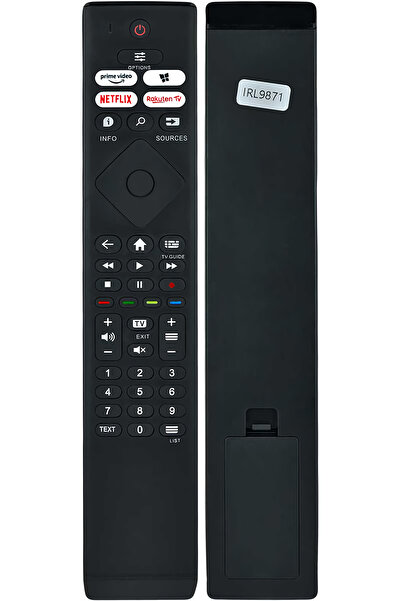 Philips AKILLI TV KUMANDASI NETFLİX-PRİME VİDEO-RAKUTEN TV TUŞLU LED TV KUMAN...