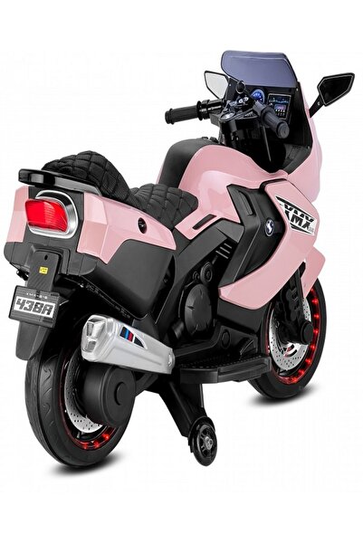 BabyHope 438a (XMX-316) Ledli Akülü Motor 12v. (Pembe)
