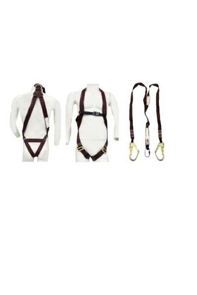 Generic حزام كامل للجسم من فورتي مع حزام شبكي وممتص صدمات مزدوج