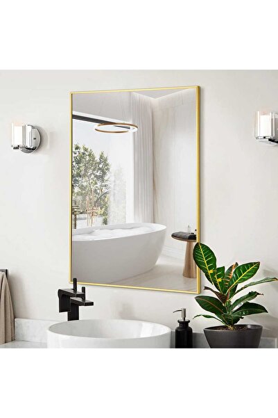 Elindor Oglindă dreptunghiulară ®, 55x75 cm, sticlă anti-distorsiune, ușor de...