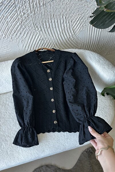 Poliyance Naher Siyah Hırka