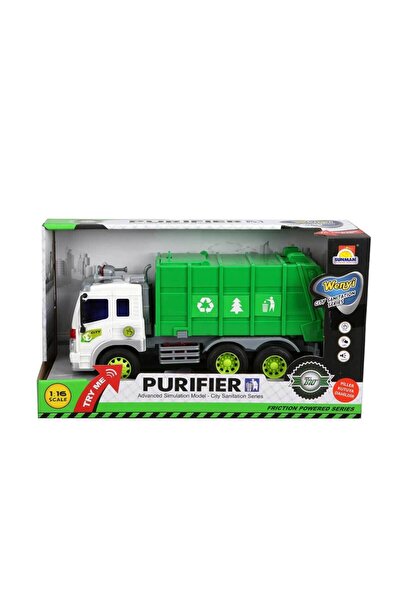 Sunman 1:16 شاحنات إعادة تدوير المركبات الصناعية مزودة بصوت وضوء 30783 شاحنة ...