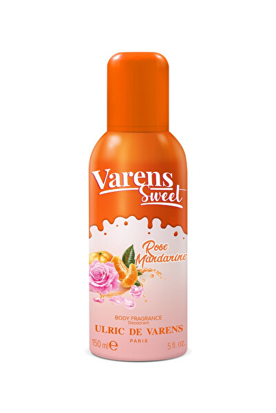 Ulric De Varens Varens Sweet Rose Mandarine Çiçeksi Meyvemsi Kadın Body Fragr...