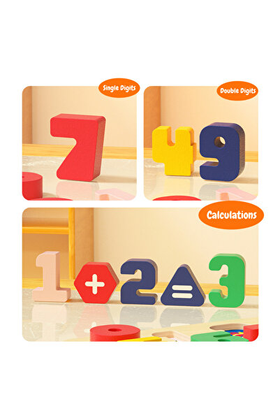 Mideer Wooden Number Board