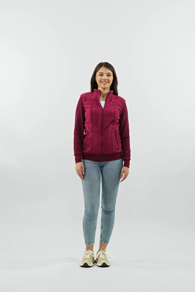 Masstex Hanorac Calipso grena pentru femei – 100% micropolar călduros, design...