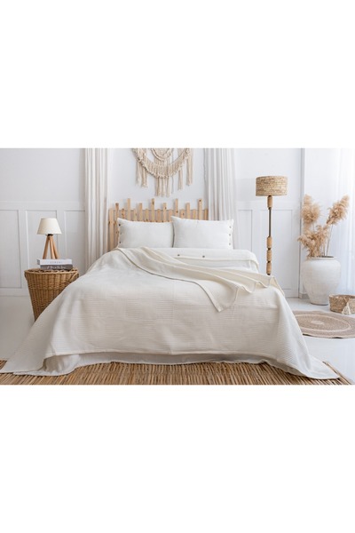 Dokubba - Double Pike - 210X230 cm - 100% Cotton Double Pike - Helen