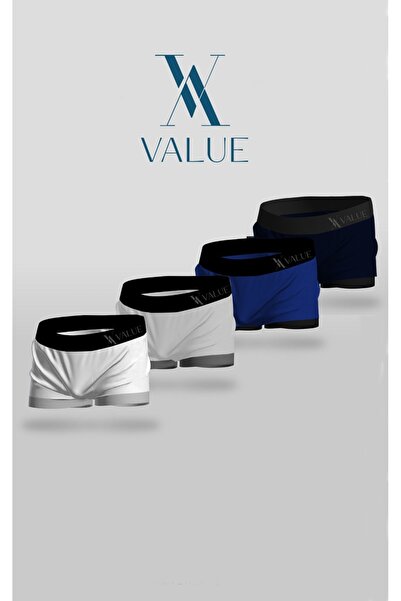 VALUE FASHION Men's Boxer, Sort Underwear, Men's Underwear, 6-Pack