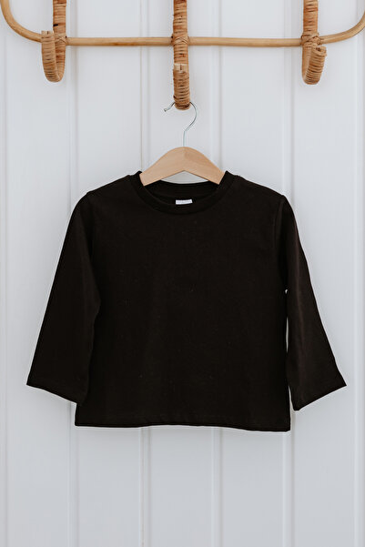 Lilabio 2li Uzun Kollu ve Pamuklu Siyah-Beyaz Üst