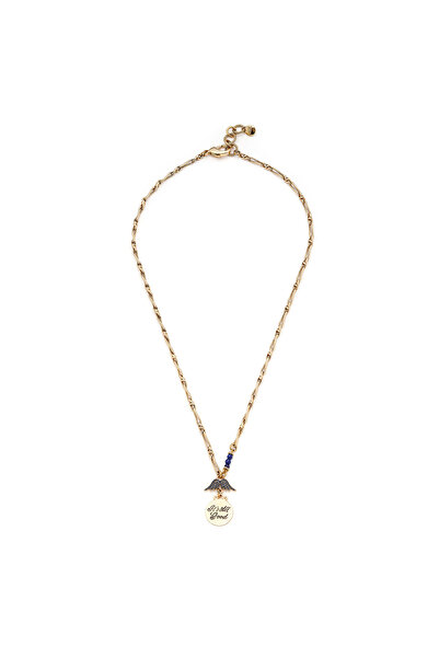 Mon Reve Spirit Zirkon Melek Kanat Charm Zincir Kolye