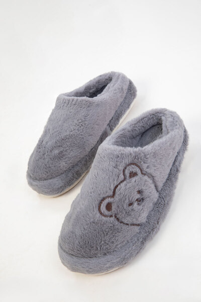 SOHO Gray Women's House Slippers 20870