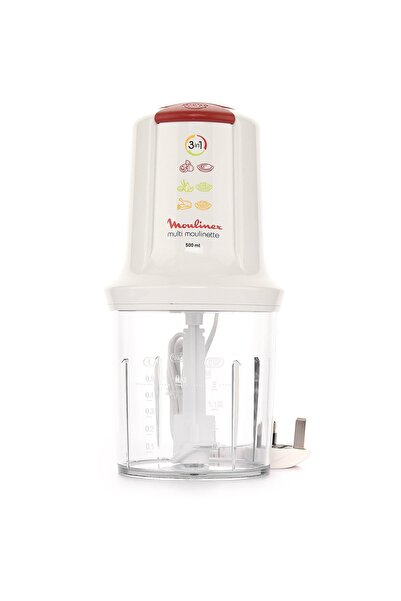 Moulinex Mini Chopper, 500 W, 500 ml ,White