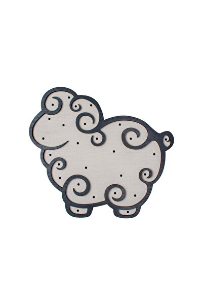 OEM Lampa Personalizabila HandyHands din lemn Oita Buclucasa - 21 L x 19 H (cm)