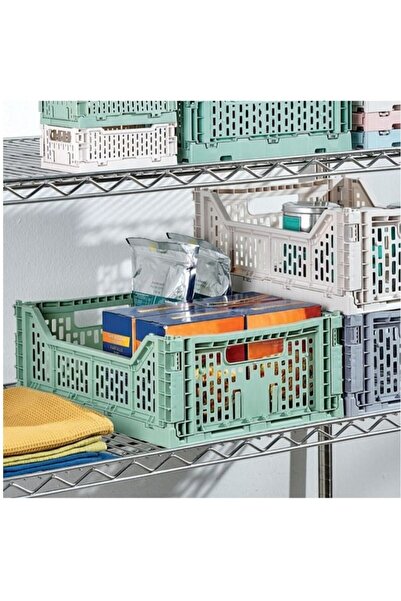 OEM Lada din Plastic Pliabila Gri, 15L