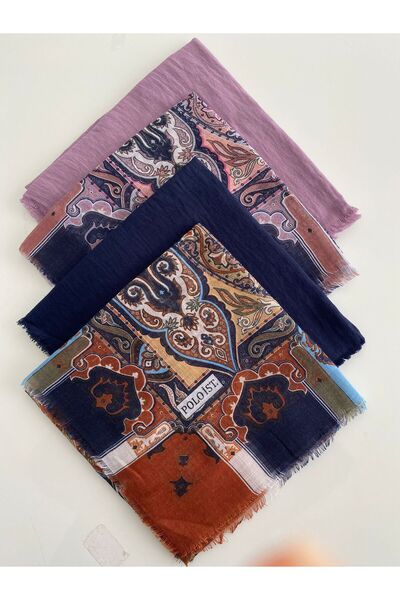 poloist 4 قطع من القماش القطني المختلط للكتابة