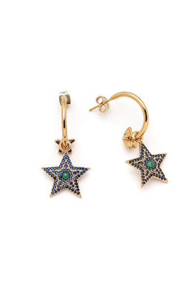 Mon Reve Nestle Yıldız Charm İğneli Küpe