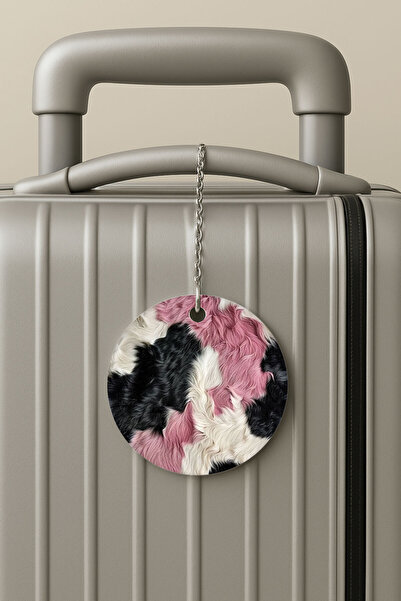 Cekuonline بطاقة تعريف الأمتعة من البليكسي مع سلسلة، تصميم لحقيبة السفر للعطلات