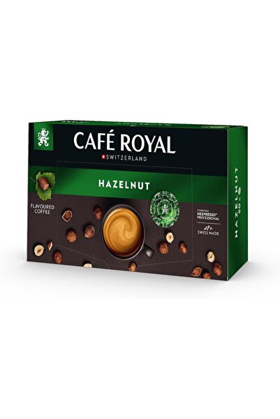 Café Royal وسادات قهوة البندق (50 وسادة)، تحميص خفيف، 100% أرابيكا، متوافقة م...