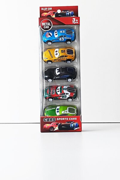 Sylvia Trade Kutuda 5'li Metal Arabalar