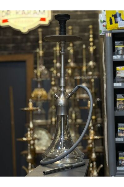 DR KARAM HOOKAH yeni tasarim gri nargile takımı