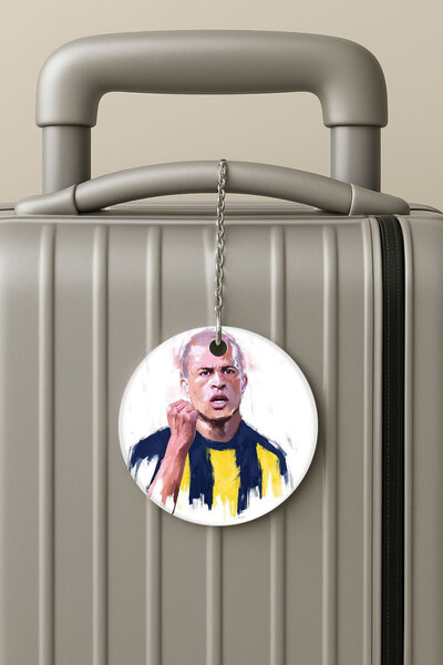 Cekuonline بطاقة تعريف الأمتعة من البليكسي مع سلسلة، تصميم لحقائب السفر والإجازات، ماركة سوزا