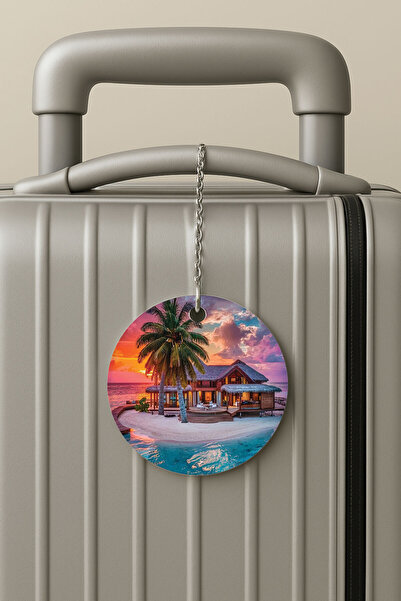 Cekuonline بطاقة تعريف الأمتعة من البليكسي مع سلسلة، تصميم لحقائب السفر والإج...