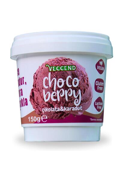 Veggend Choco Berry Dondurulabilir Tatlı 150gr