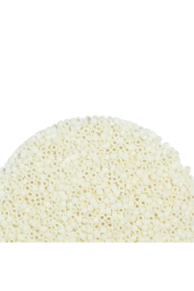 Miyuki Delica 11-0 Mărgele de culoare cremă mată DB352-26 - 5 grame