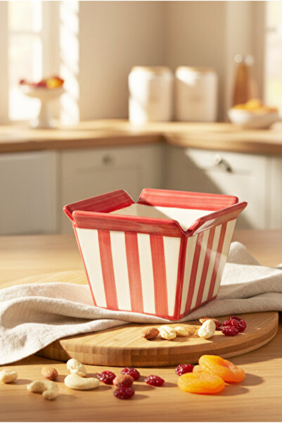 FH finehome Elly Chips Bowl Red