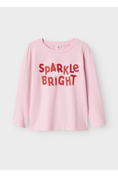 name ıt Sweat Long Sleeve Pink