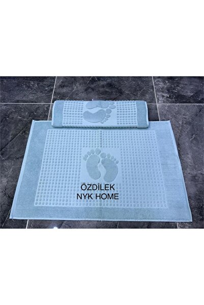 NYK HOME Özdilek Рушник для ніг 2 штуки розміром 50-70 Усі кольори Оригінальний товар СИНІЙ