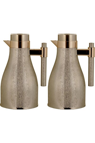 Generic Aqwan Coffee and Tea Pot, Leak-Proof, Keeps Liquids Hot, Matte Gold, ...
