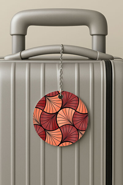 Cekuonline ملصق حقيبة سفر بسلسلة من البليكسي، تصميم ملصق الأمتعة للسفر والإجازات، طراز السبعينيات