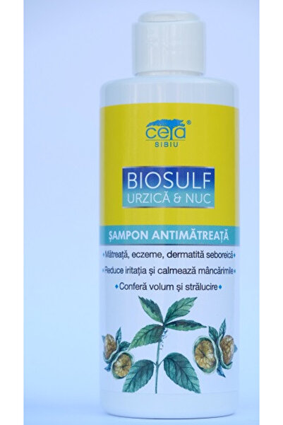 Ceta Sampon biosulf, urzica si nuc 200ml
