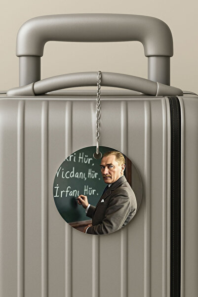 Cekuonline بطاقة أمتعة من البليكسي بتصميم سلسلة للسفر والعطلات، بطاقة أمتعة للسفر، مناسبة للمعلمين