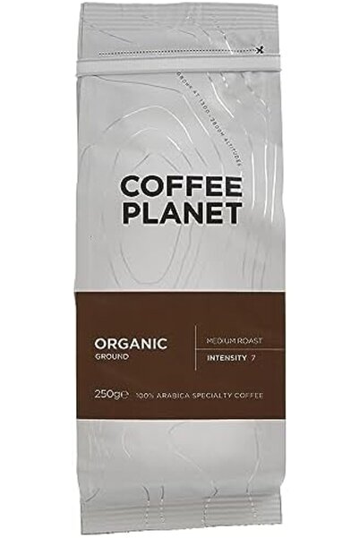 Coffee Planet Organic Medium Roast Ground (250 Gm)