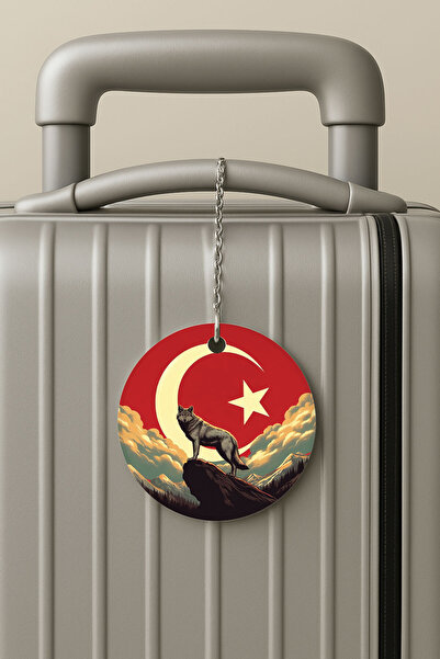 Cekuonline ملصق حقيبة السفر بسلسلة من البليكسي، تصميم ملصق الأمتعة للسفر والعطلات، جيد