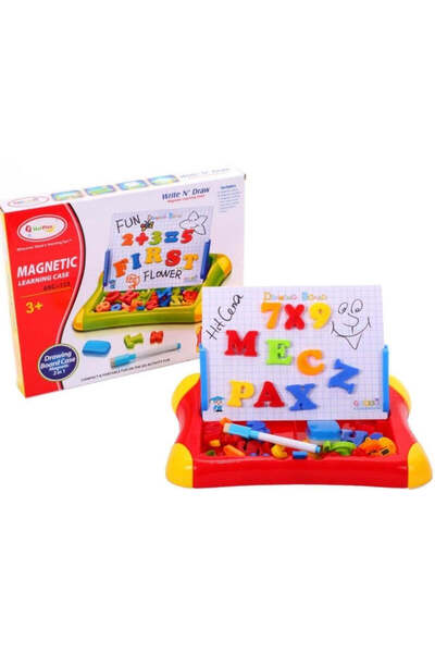 MalPlay Tablă magnetică cu litere și cifre, 102608