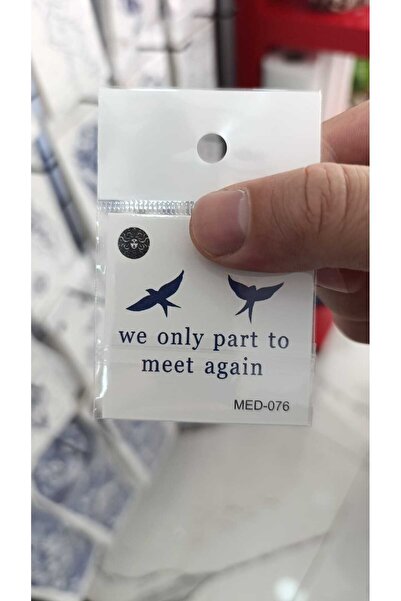 TattooLiva 1 Ay Kalıcı Geçici Dövme - Suya Dayanıklı | 5x5 cm Minimal Boy