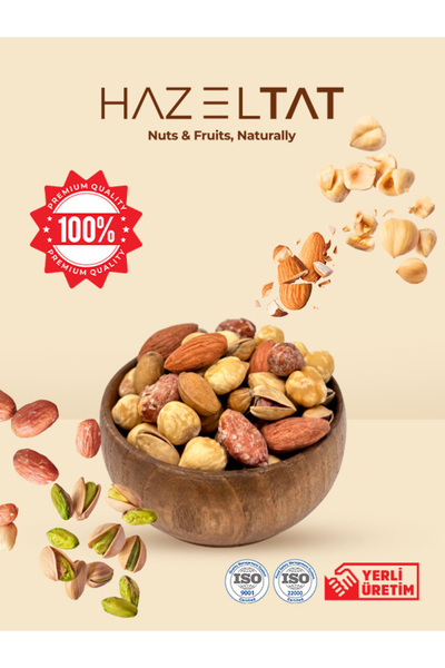 BahÇe Karışık Çerez 4'lü 1000gr (Fındık/Badem/Antep/Tuzlu Fıstık)