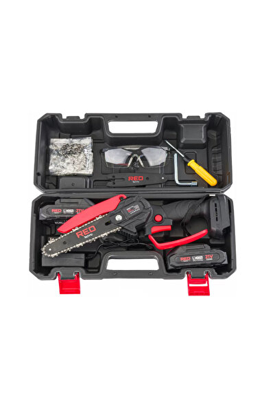 Red Technic Electric Saw with Battery, 21V, Red Technic RTMPA0064