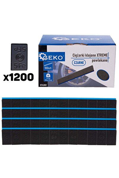 GEKO Contragreutăți adezive 15 x 5 g, 100 de elemente, G74302