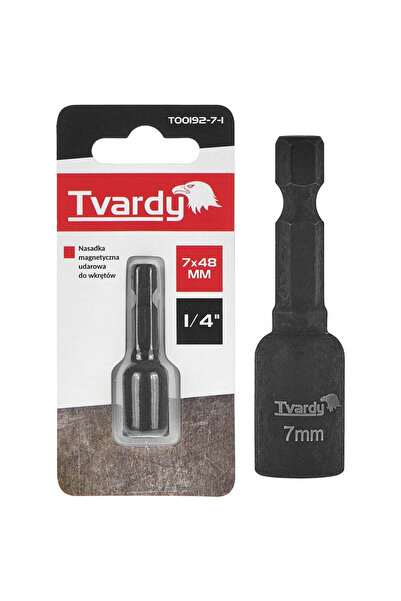 Tvardy Adaptor magnetic de impact, 7 mm x 48 mm, 1/4"