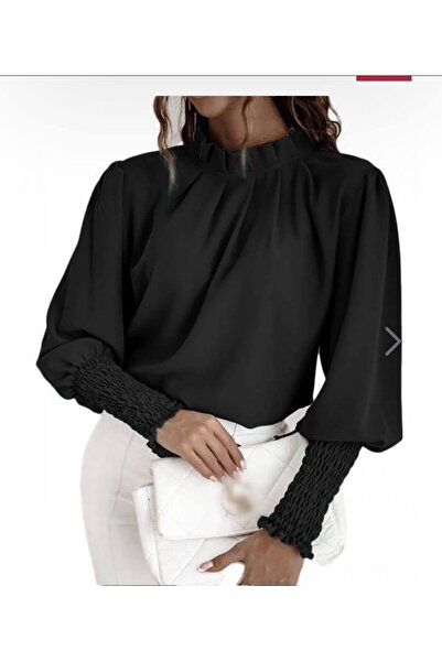 GLAMSI Casual shirt with high elastic cuffs